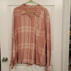 Dusty Pink Maurices button up